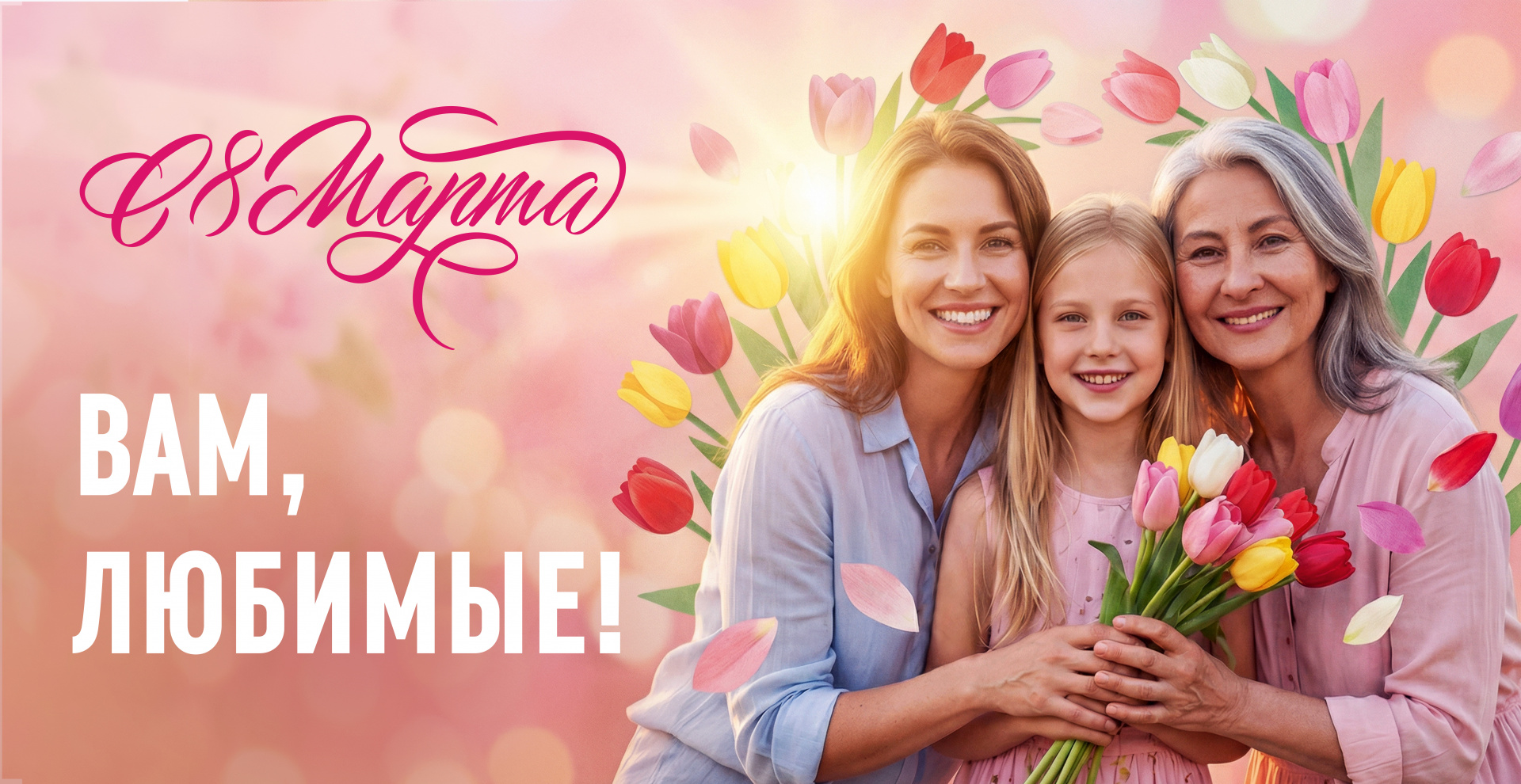 С Международным женским днем!